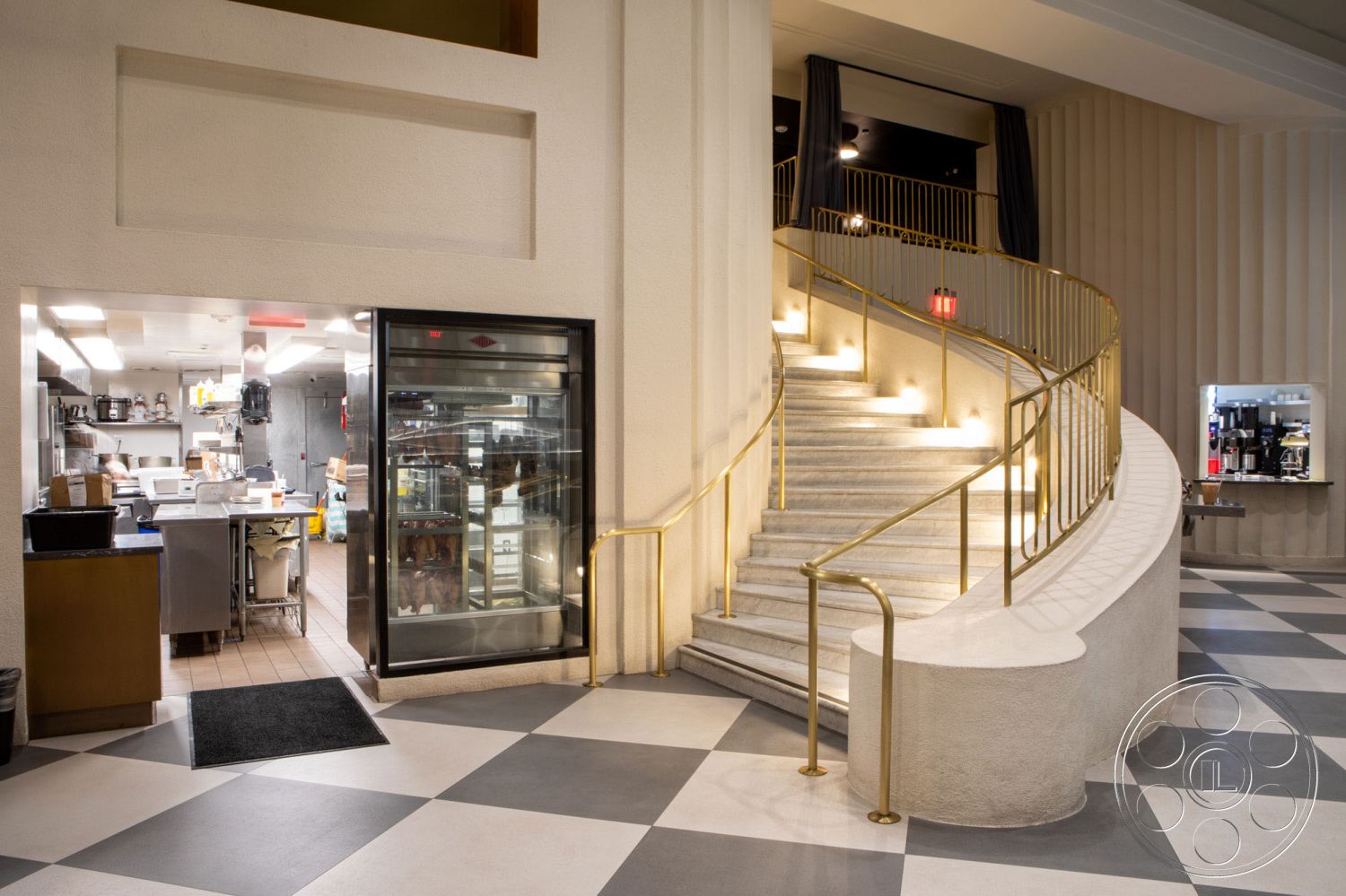 Restaurant 93 - Staircase, Handrail