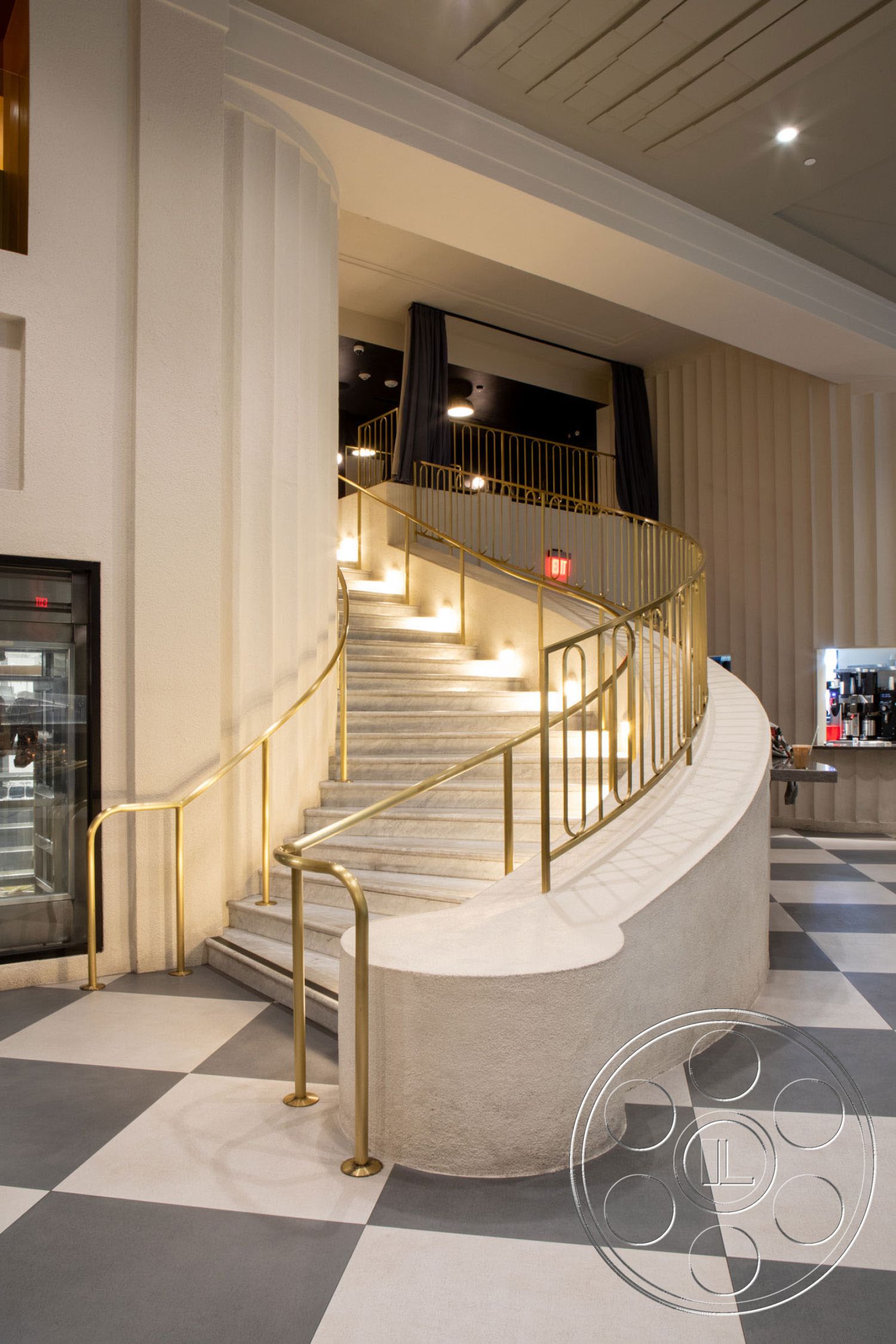 Restaurant 93 - Staircase, Handrail