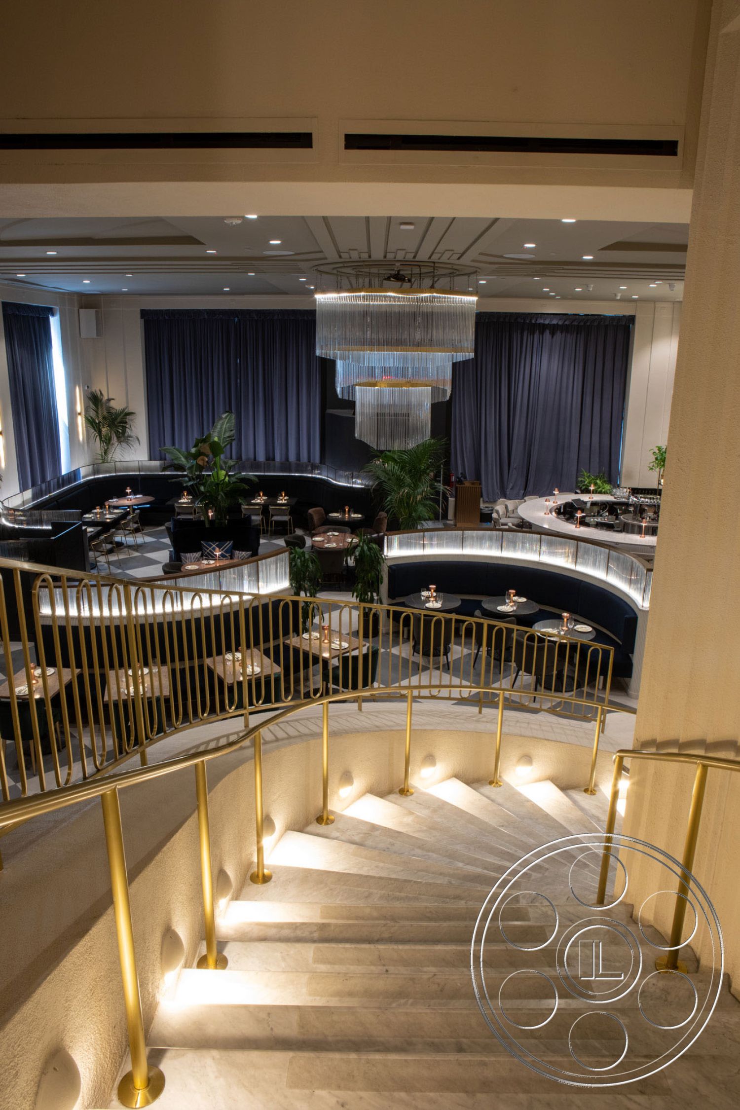 Restaurant 93 - Staircase, Handrail