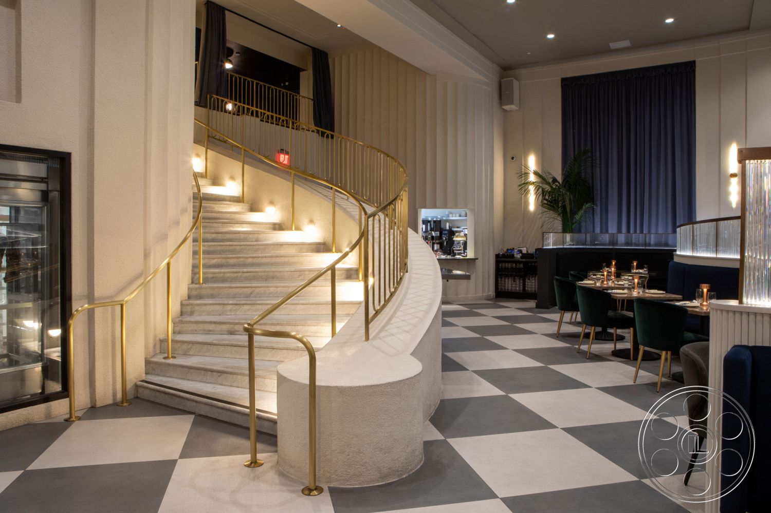 Restaurant 93 - Staircase, Foyer