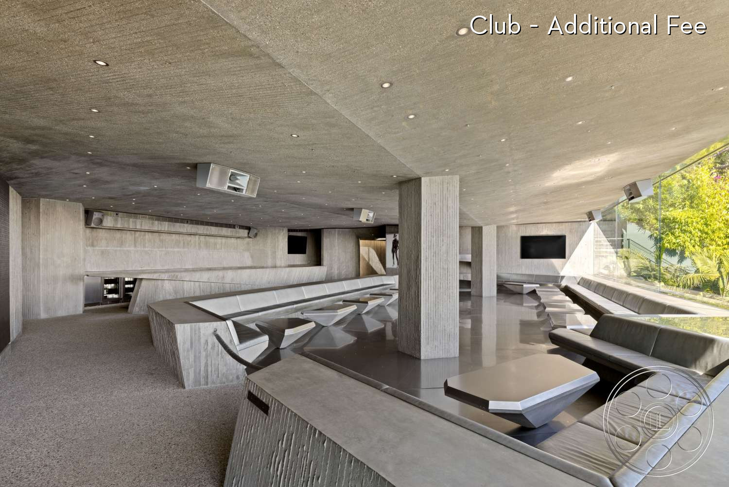 Goldstein House - Couch, Table, club