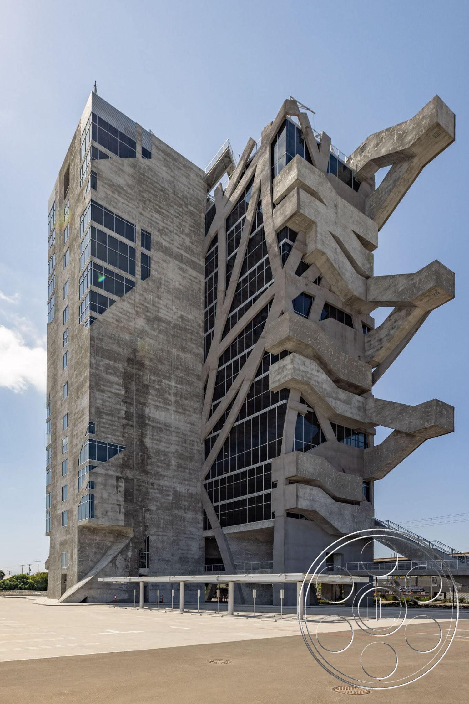 Concrete & Glass Building - architecture, Office Building, High Rise, cement, high rise, cement building, cement tower