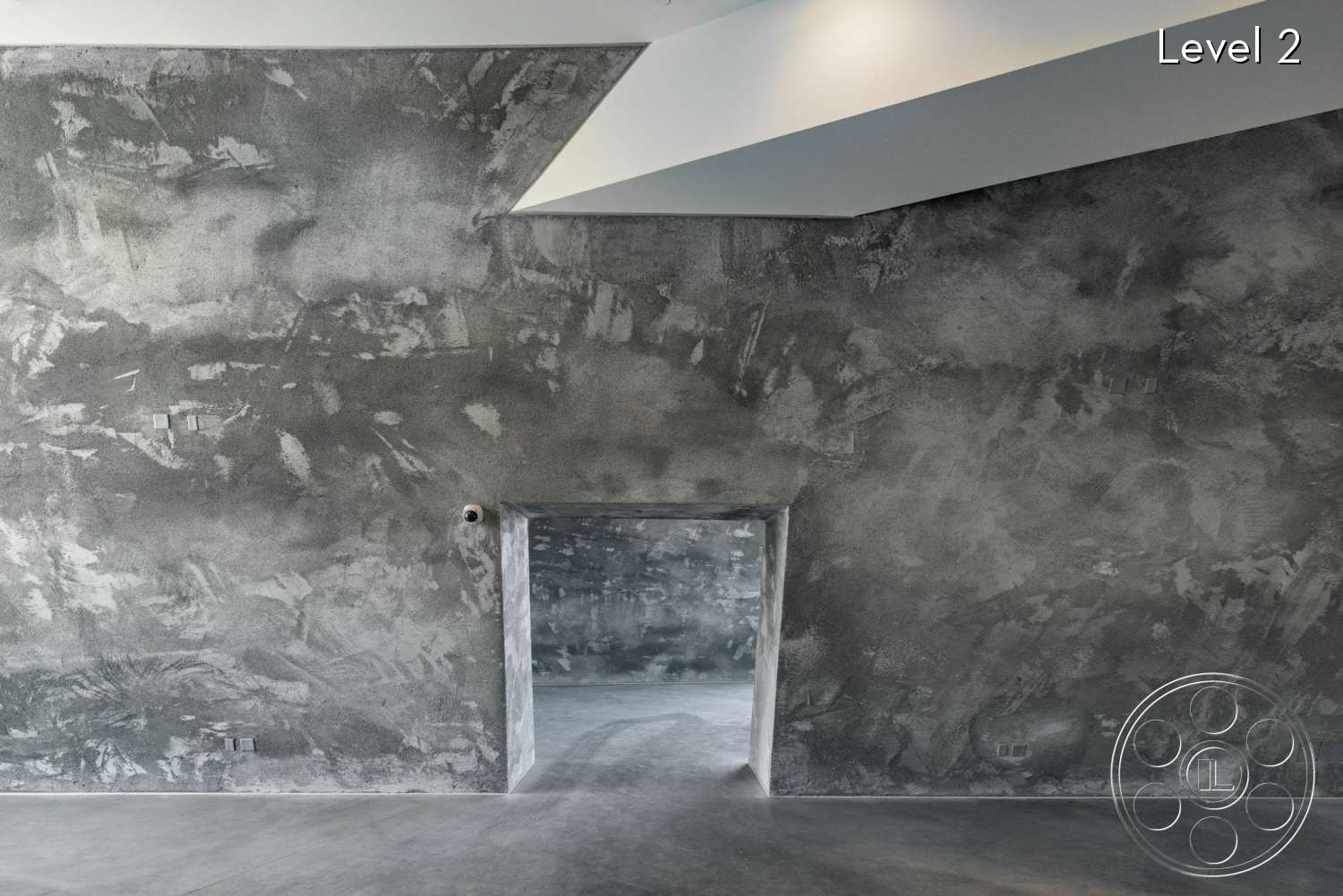 The Wrapper Building - lobby, concrete office