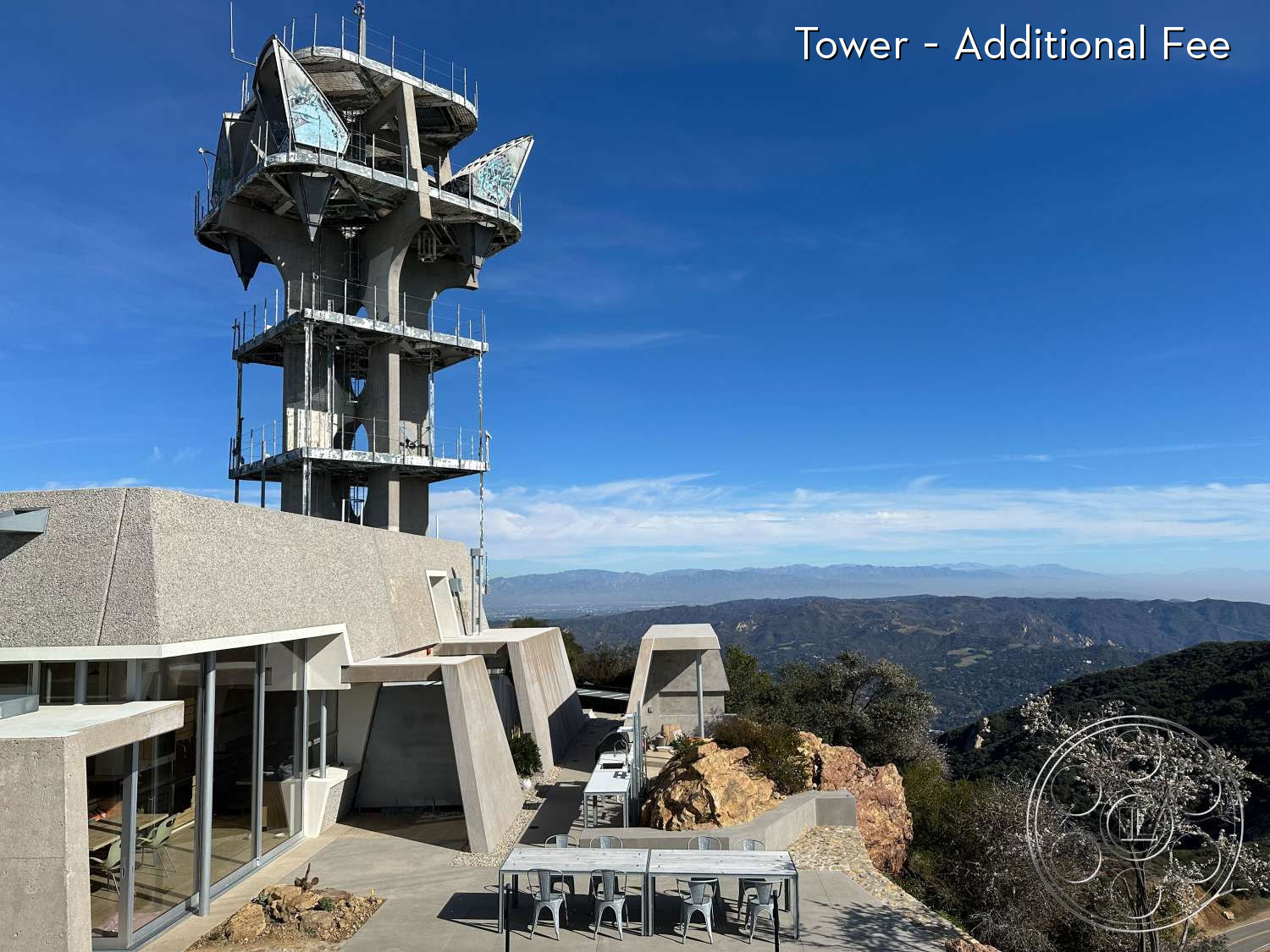 Topanga Tower - Outdoors, Shelter, view, patio, Scenery, concrete tower