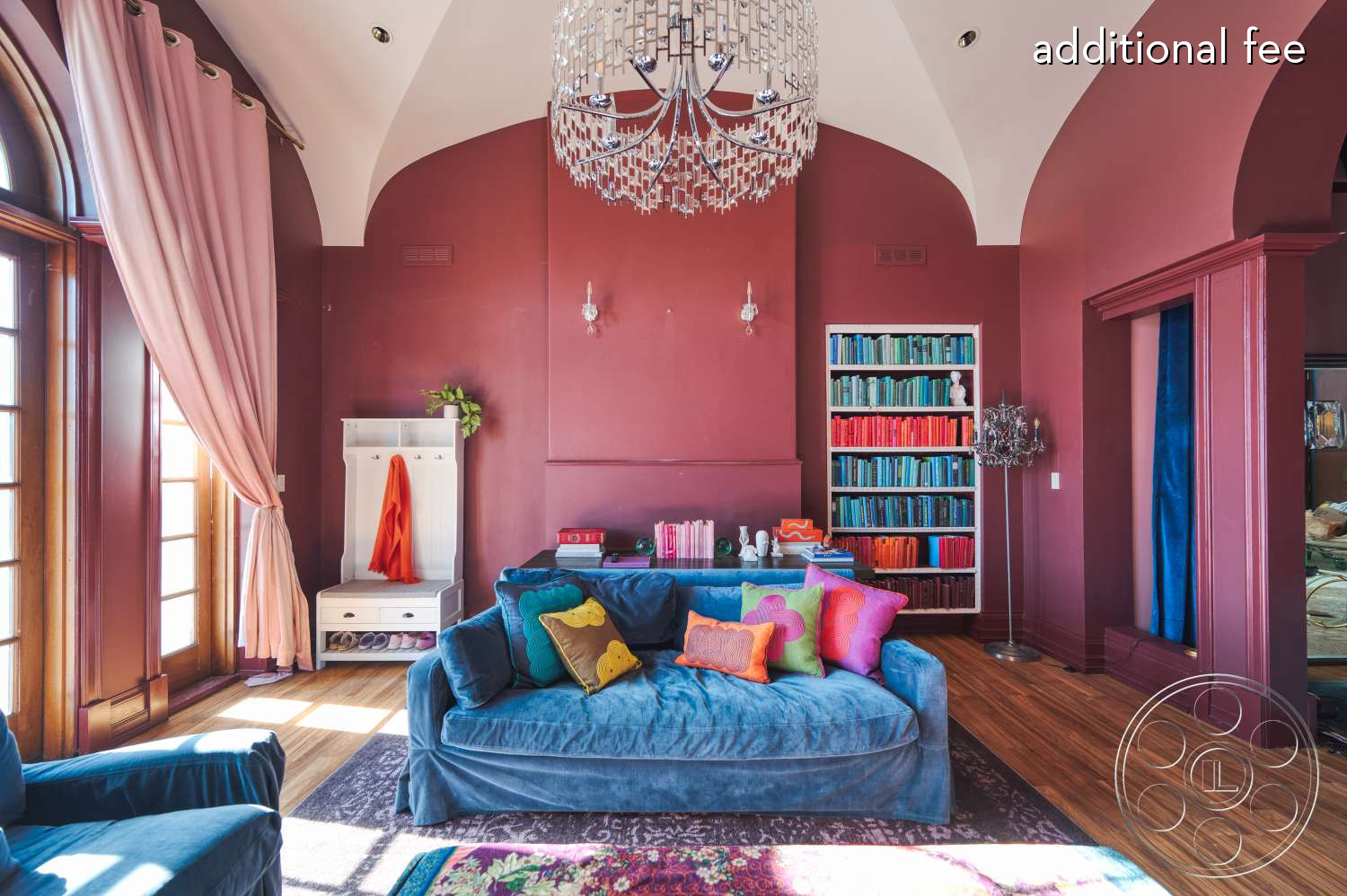 Pasadena Princess® - Rug, Living Room, Couch, Chandelier
