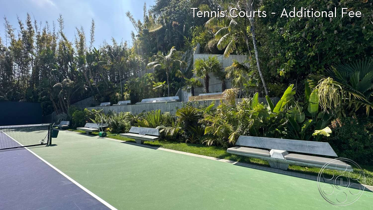 Goldstein House - tennis court