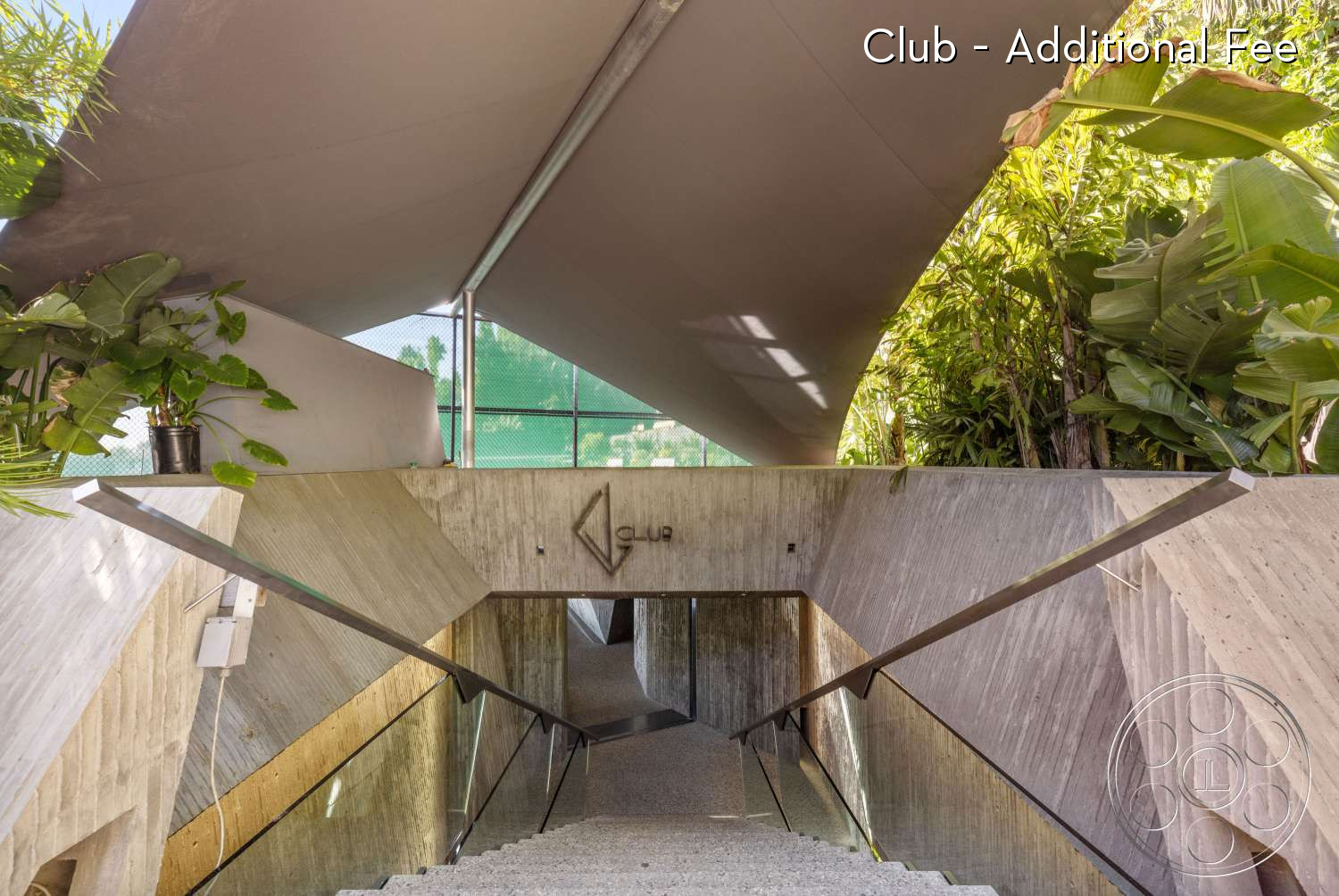 Goldstein House - Plywood, Handrail, Outdoors, Shelter, Staircase