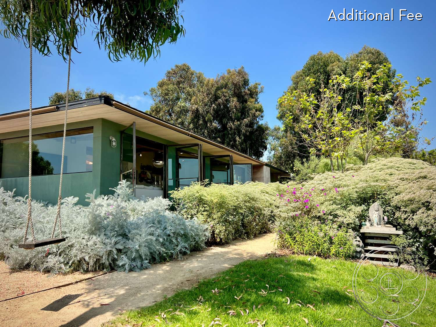 Zen Garden - Outdoors, Tree, Grass, Vegetation, Cottage, Garden, swing