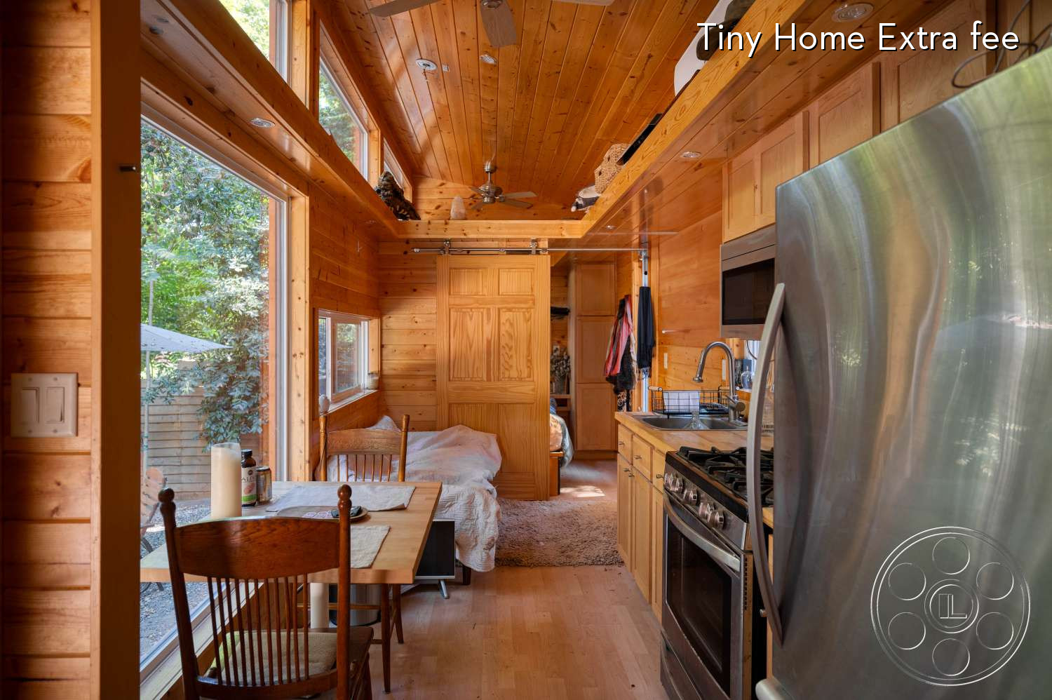 Topanga Log Cabin - Plywood, Hardwood