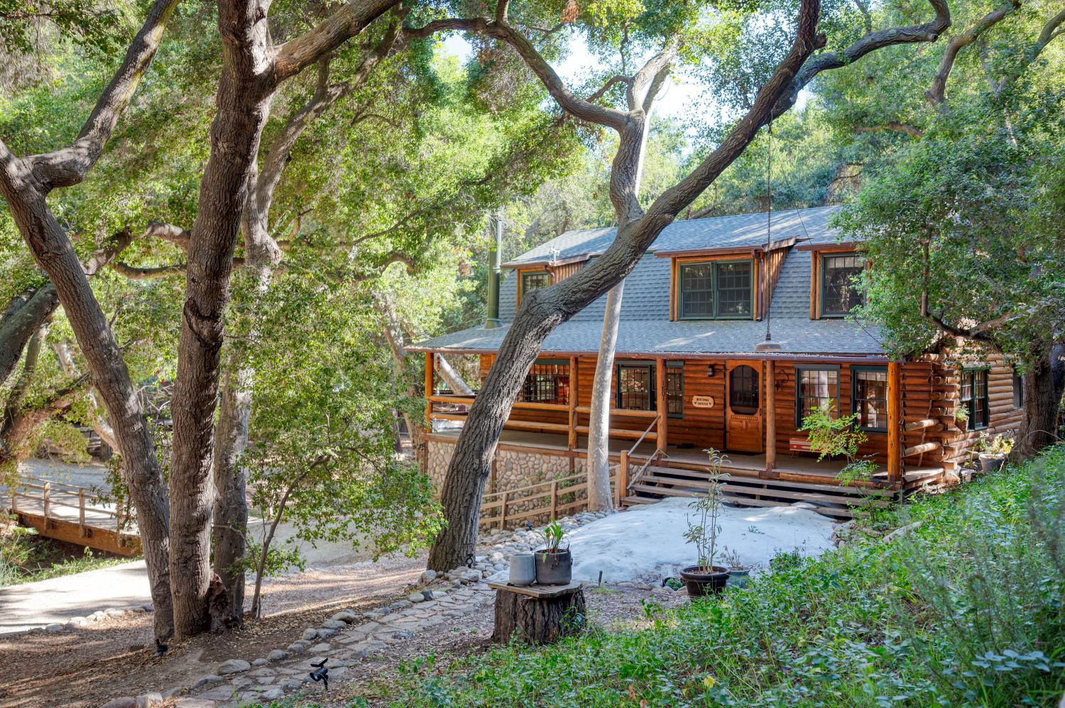 Topanga Log Cabin