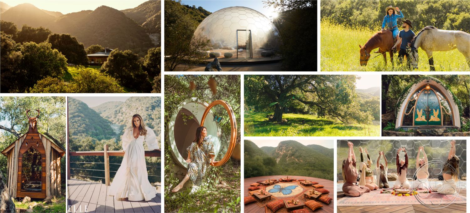 Topanga Retreat collage