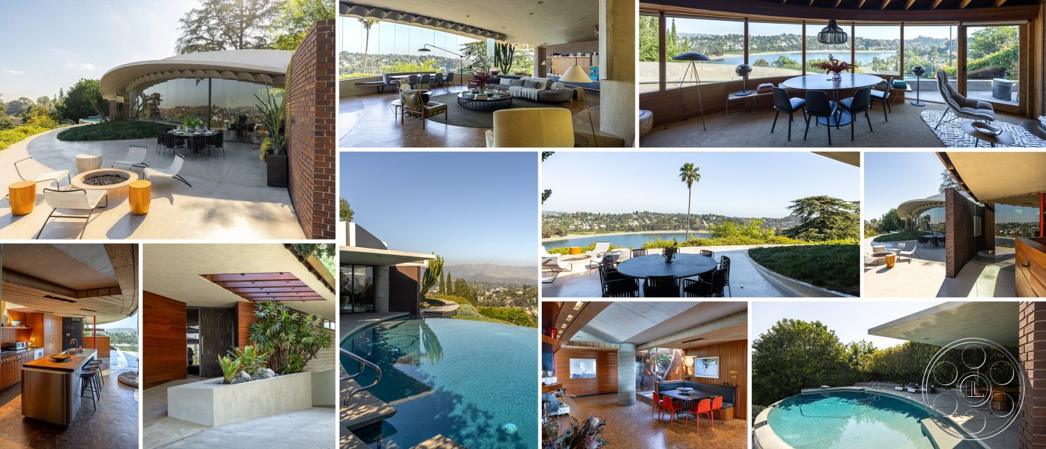 Silvertop House collage