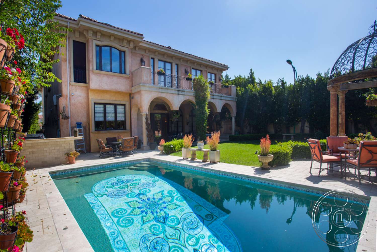 Mansion 59 - furniture, chair, water, pool, swimming pool, house, villa, mansion