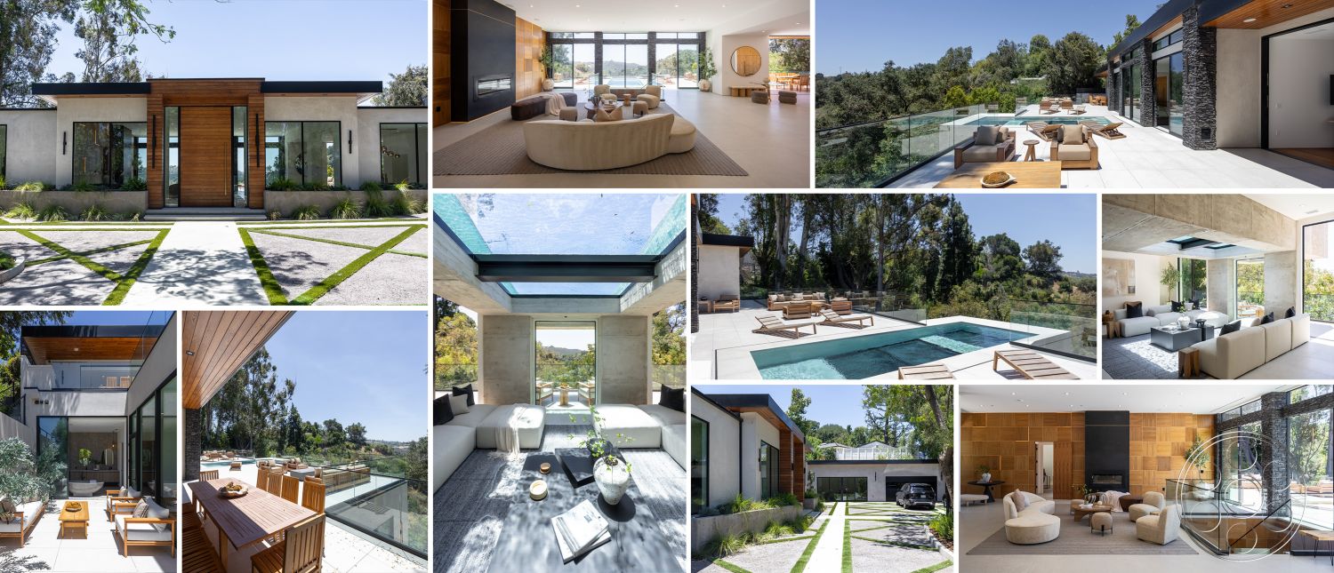 Canyon House collage