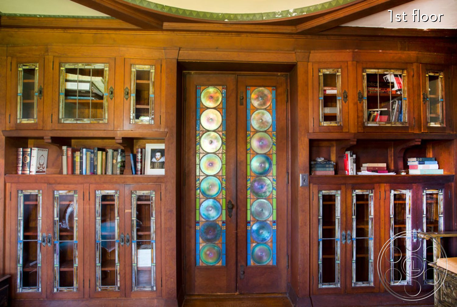 The Rosenheim Mansion - furniture, monitor, display, bookcase, cabinet, china cabinet