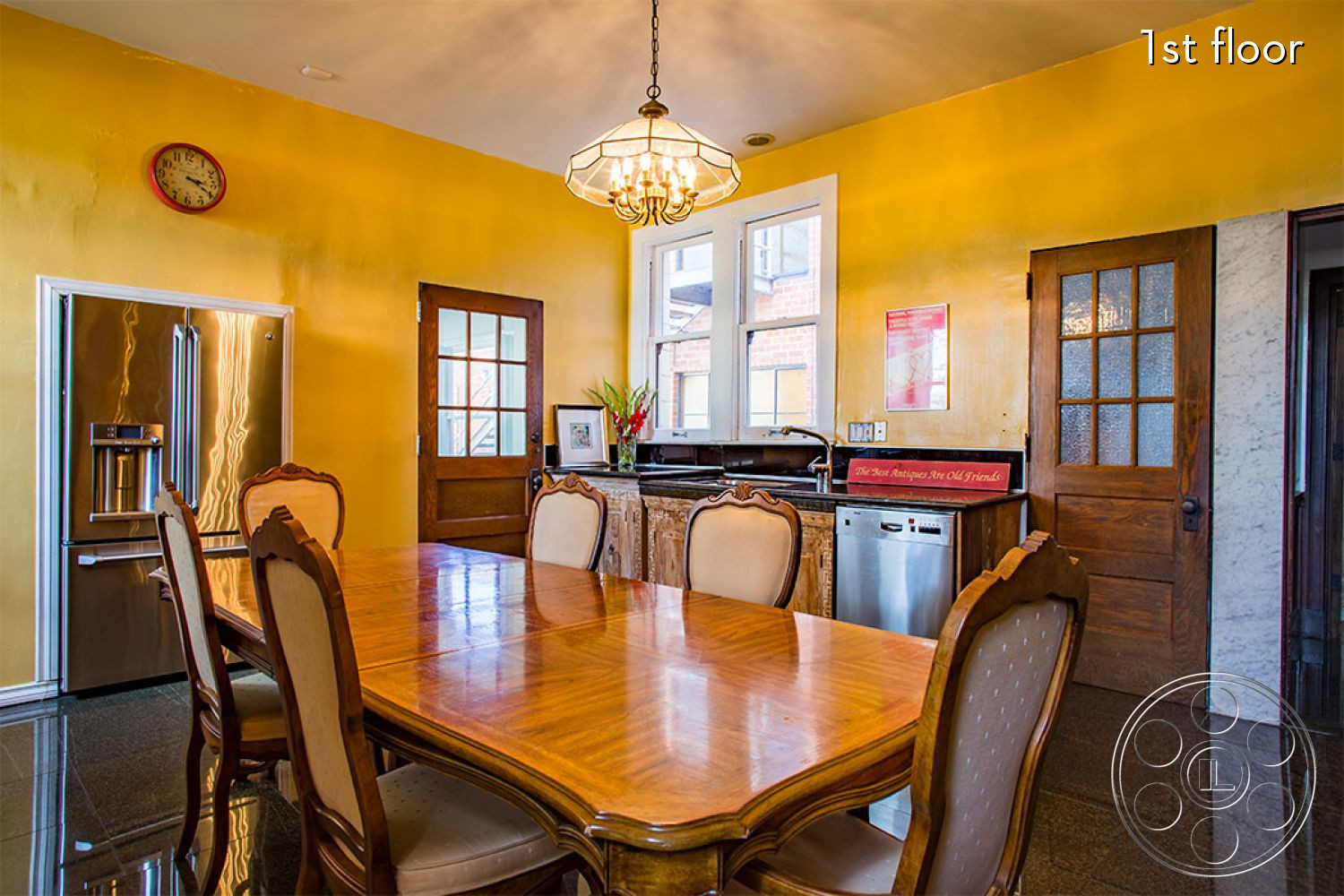 The Rosenheim Mansion - indoors, furniture, room, chair, wood, hardwood