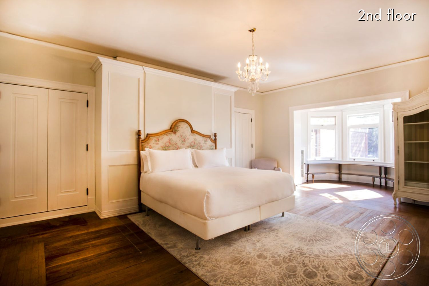 The Rosenheim Mansion - bedroom - indoors, furniture, room, bedroom, wood, rug, corner