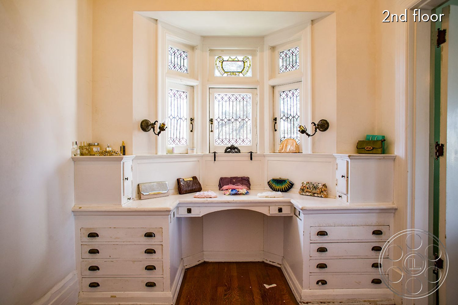 The Rosenheim Mansion - indoors, furniture, table, desk
