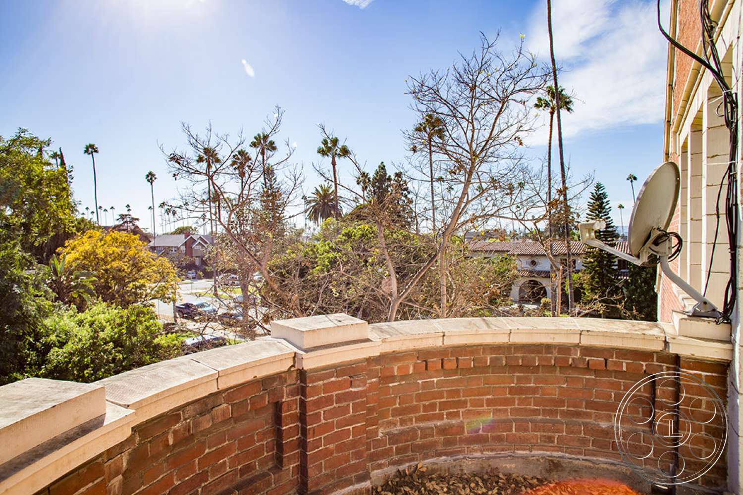 The Rosenheim Mansion - tree, brick