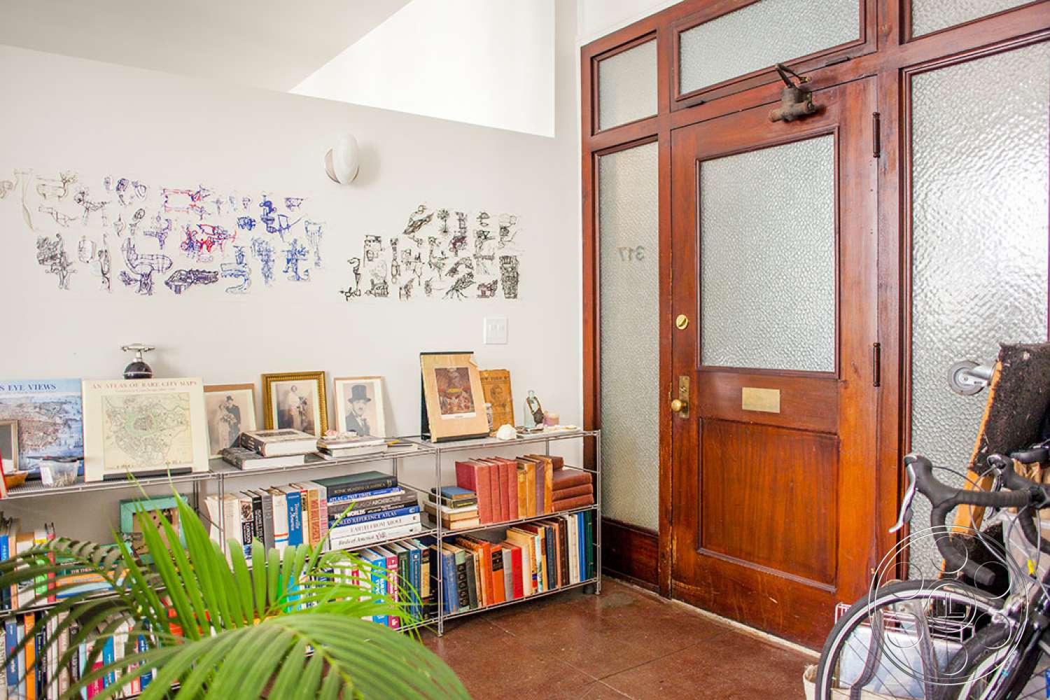 Loft 70 - indoors, furniture, transportation, vehicle, bookcase, bike, bicycle