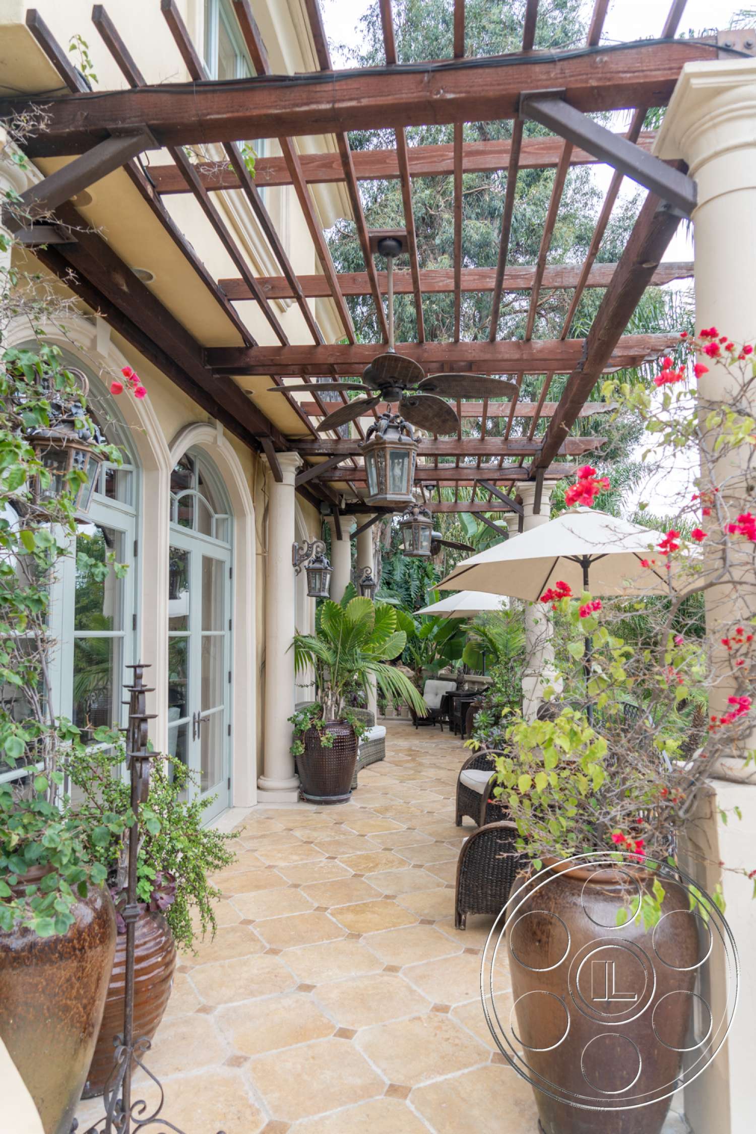Medit 134 - patio, porch, outdoors, pergola, garden, arbour