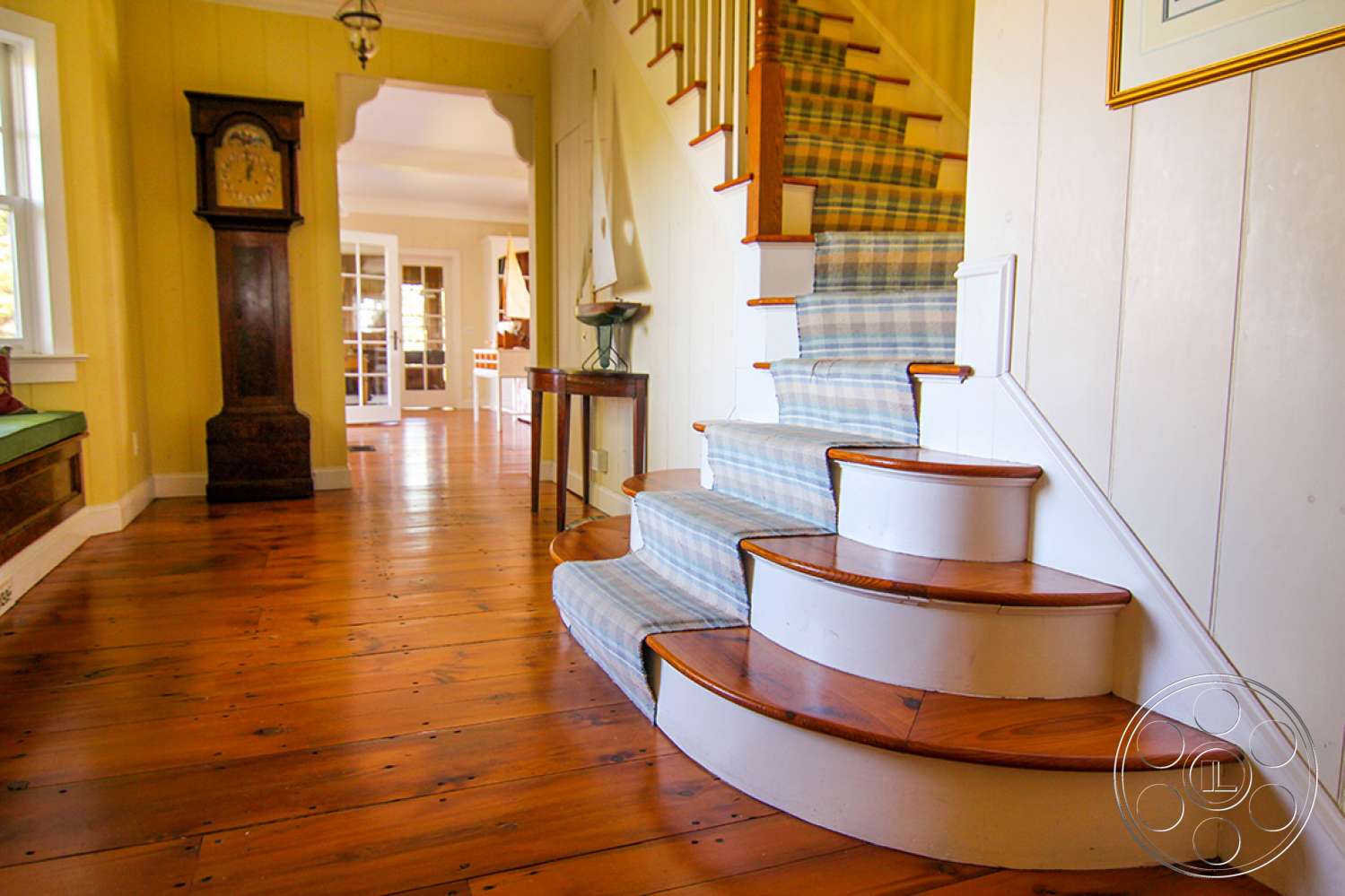 Hamptons 19 - indoors, wood, hardwood, staircase