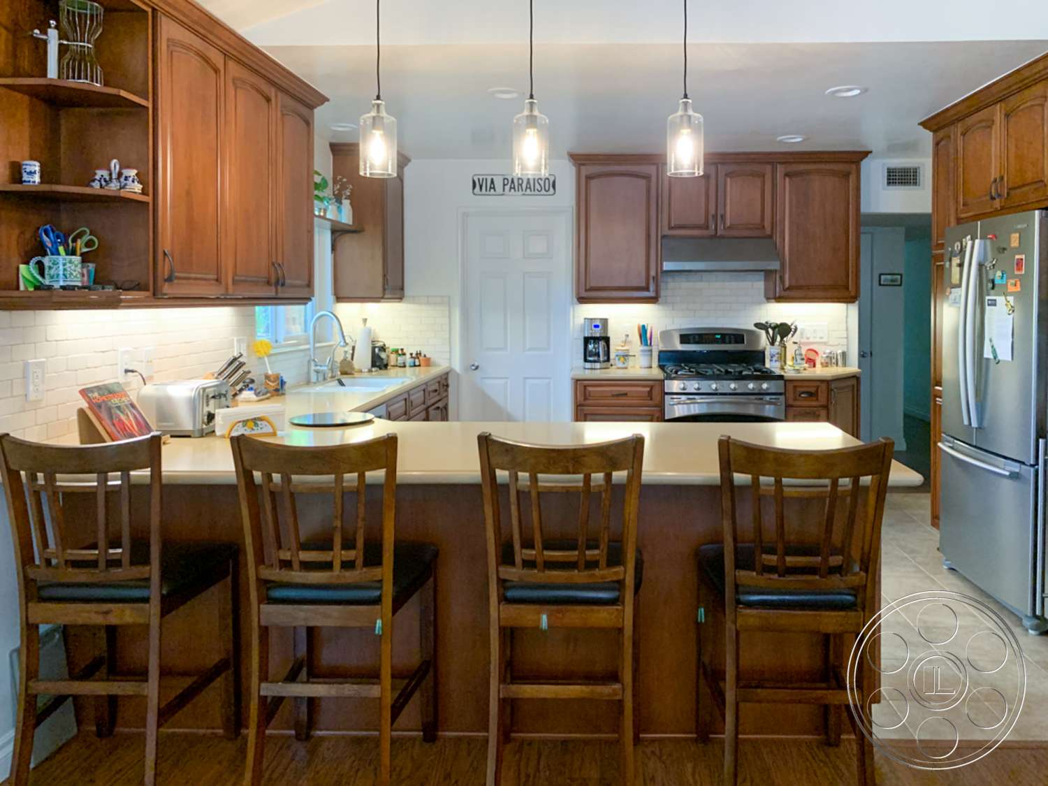 Americana 179 - indoors, wood, furniture, room, chair, hardwood, appliance, kitchen, refrigerator, kitchen island