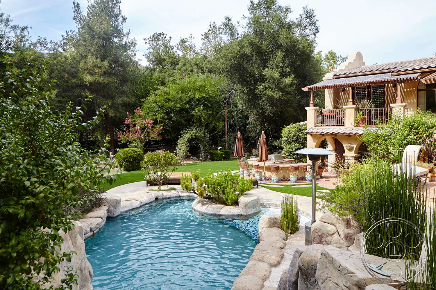 Santa Fe 8 - outdoors, flagstone, water