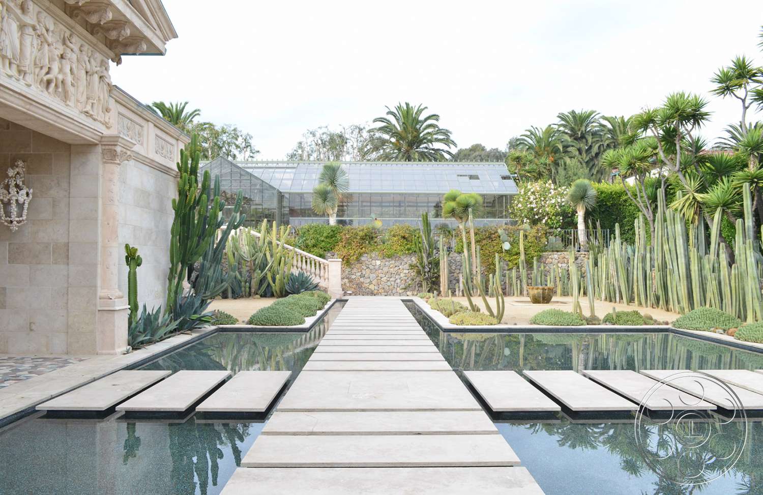 Mansion 16 - outdoors, flagstone, water, path, garden, arbour