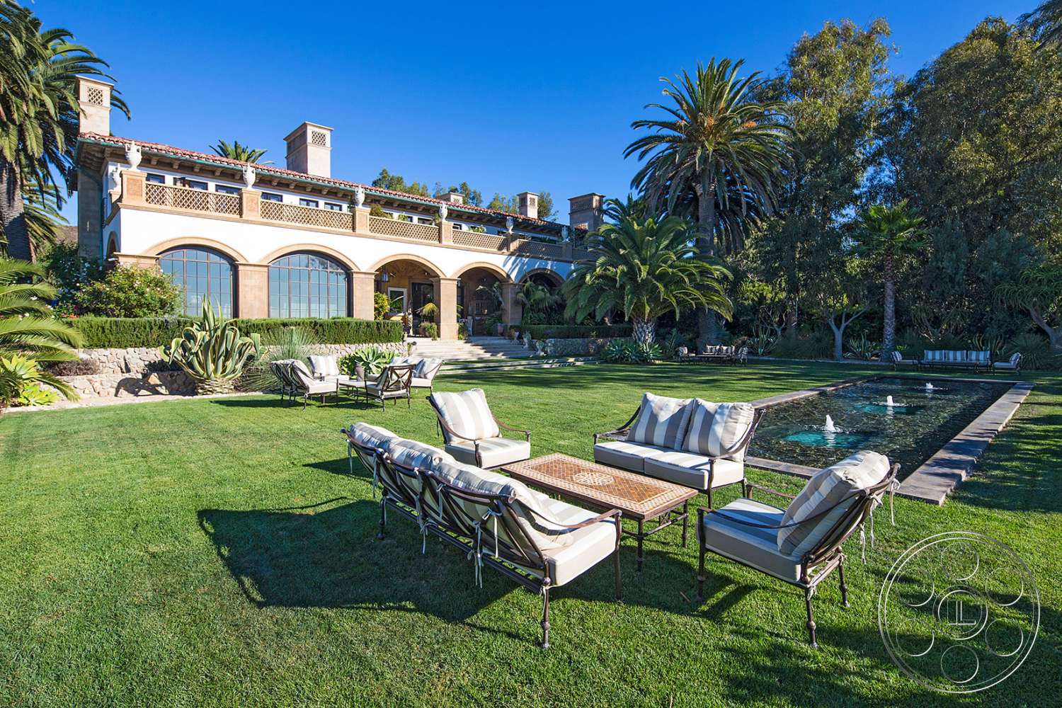 Mansion 16 - furniture, chair, house, villa, grass, lawn