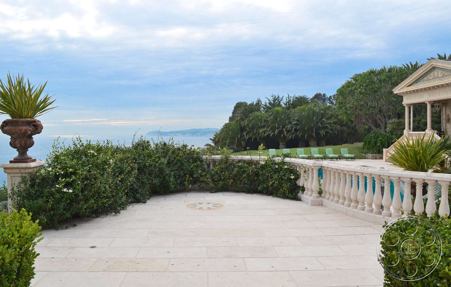 Mansion 16 - patio, outdoors, flagstone, garden, arbour, slate