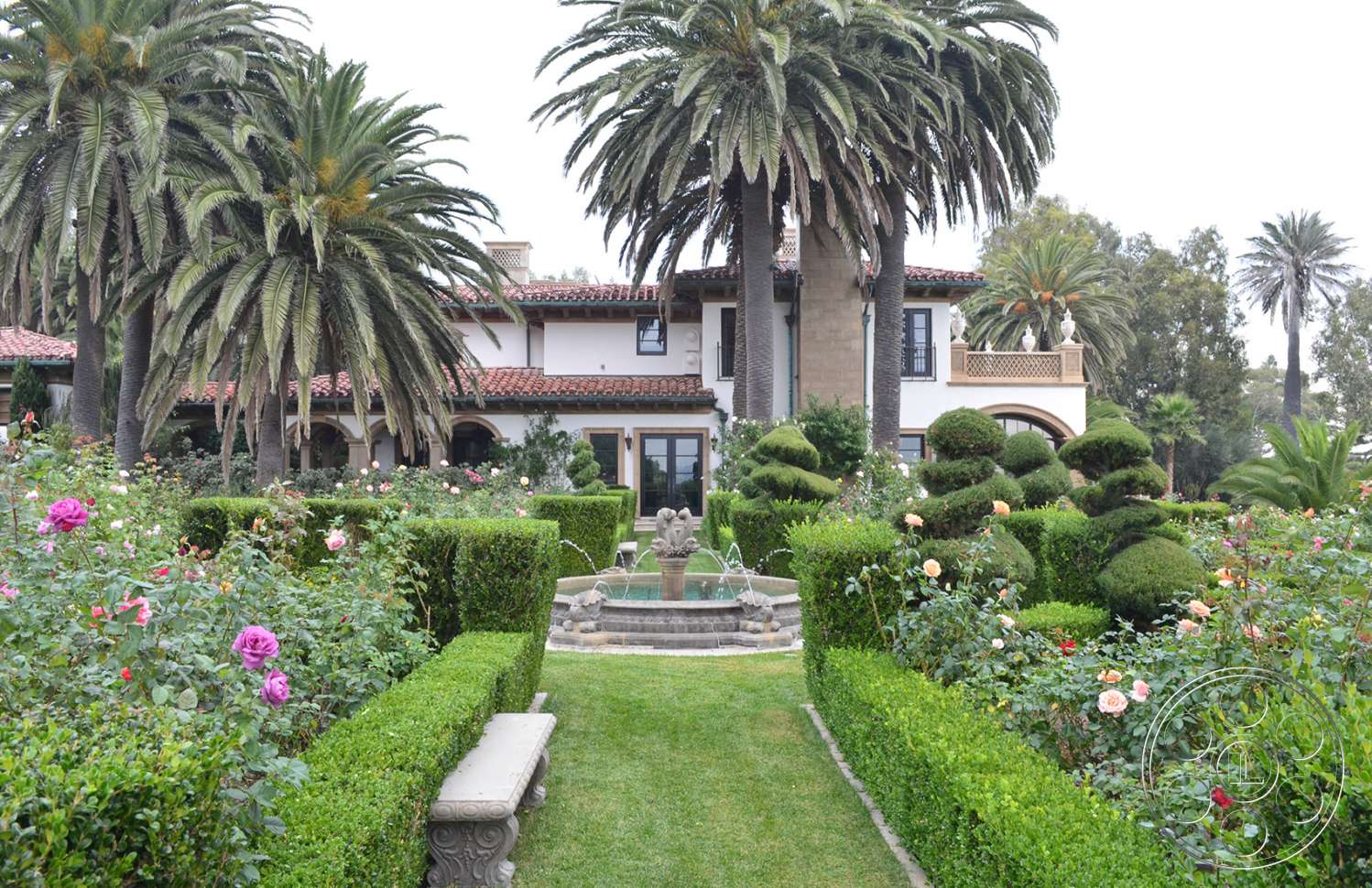 Mansion 16 - furniture, outdoors, flagstone, bench, garden, arbour