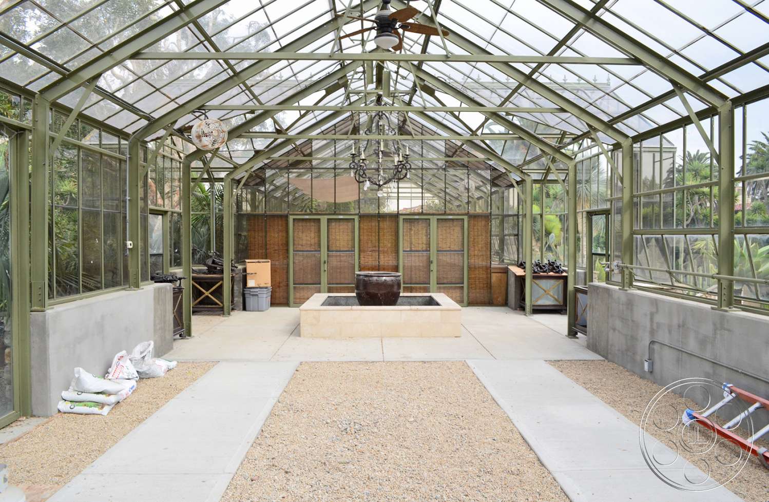 Mansion 16 - window, patio, greenhouse