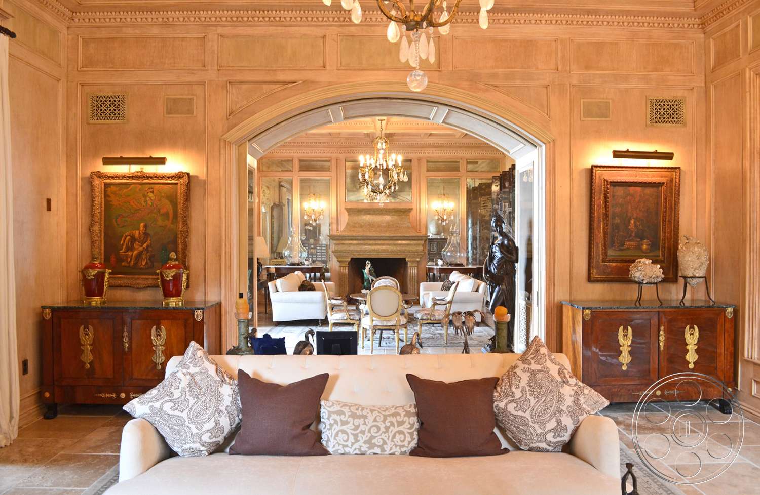 Mansion 16 - indoors, furniture, room, living room, couch