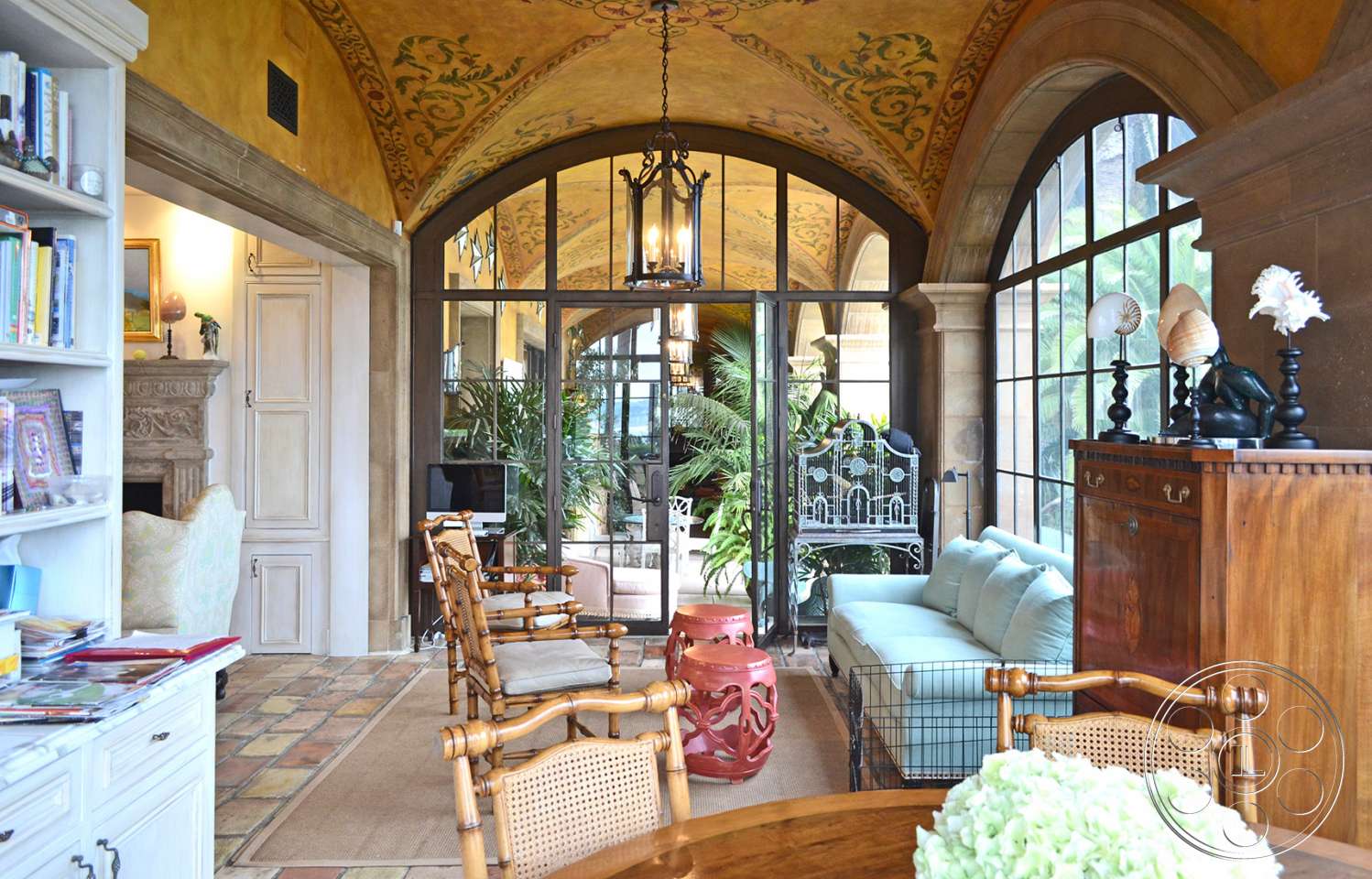 Mansion 16 - indoors, wood, furniture, room, lobby, living room, couch