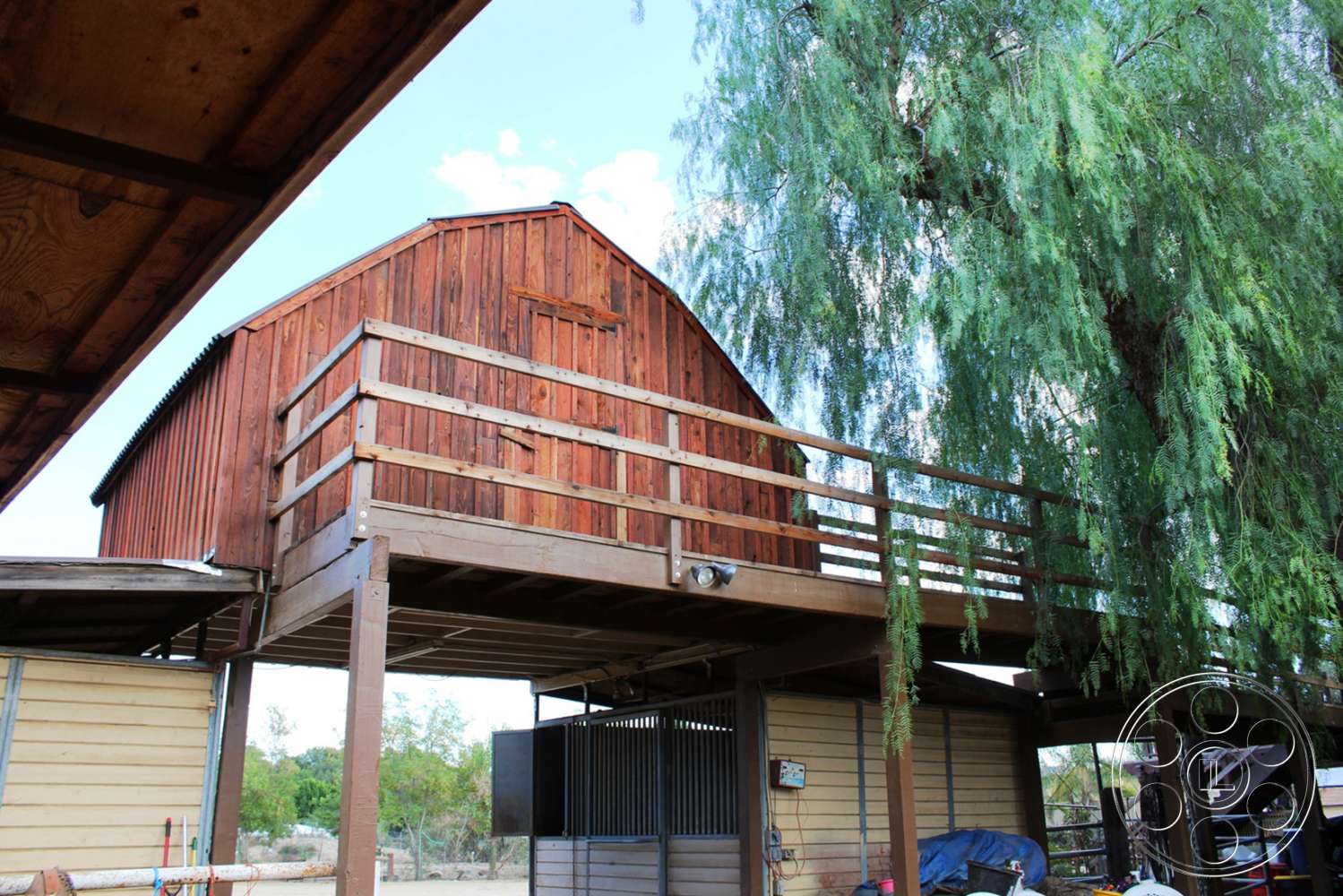 Ranch 6 - wood, patio, porch, shelter, outdoors, rural, countryside, house, pergola