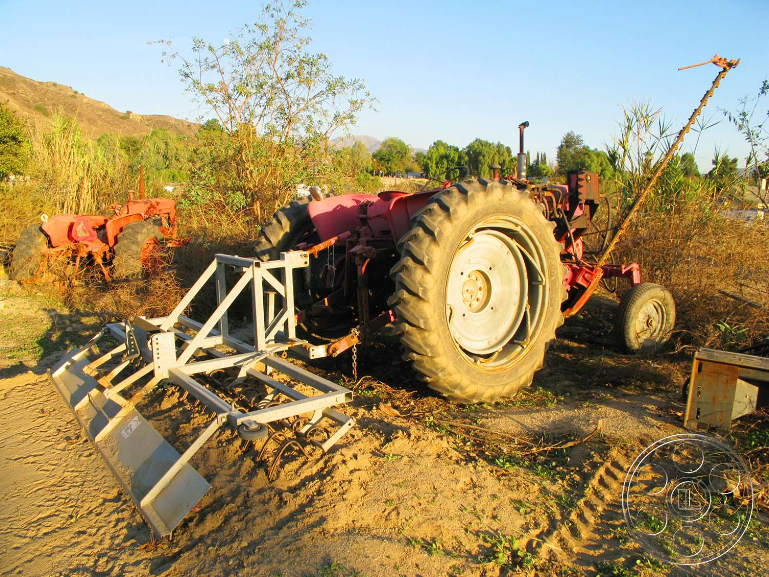 Ranch 6 - transportation, vehicle, machine, wheel, tire, outdoors, rural, countryside, tractor, bulldozer, farm, farm plow