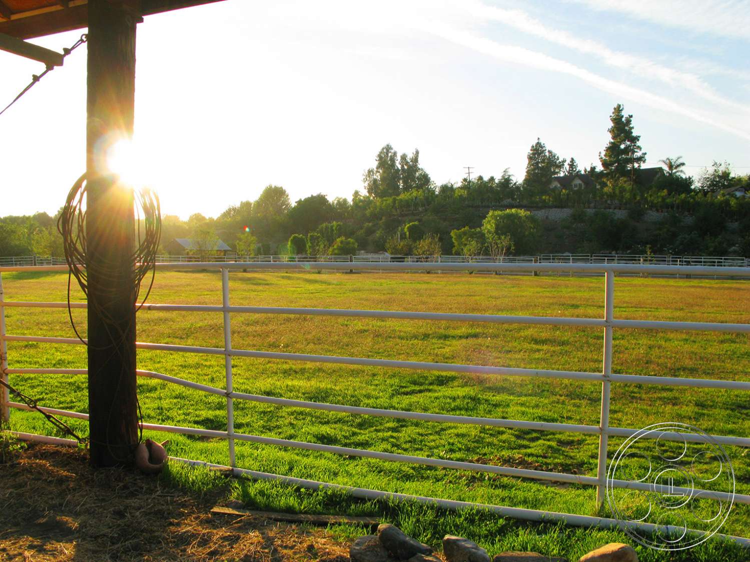 Ranch 6 - outdoors, field, flare, light, sunlight