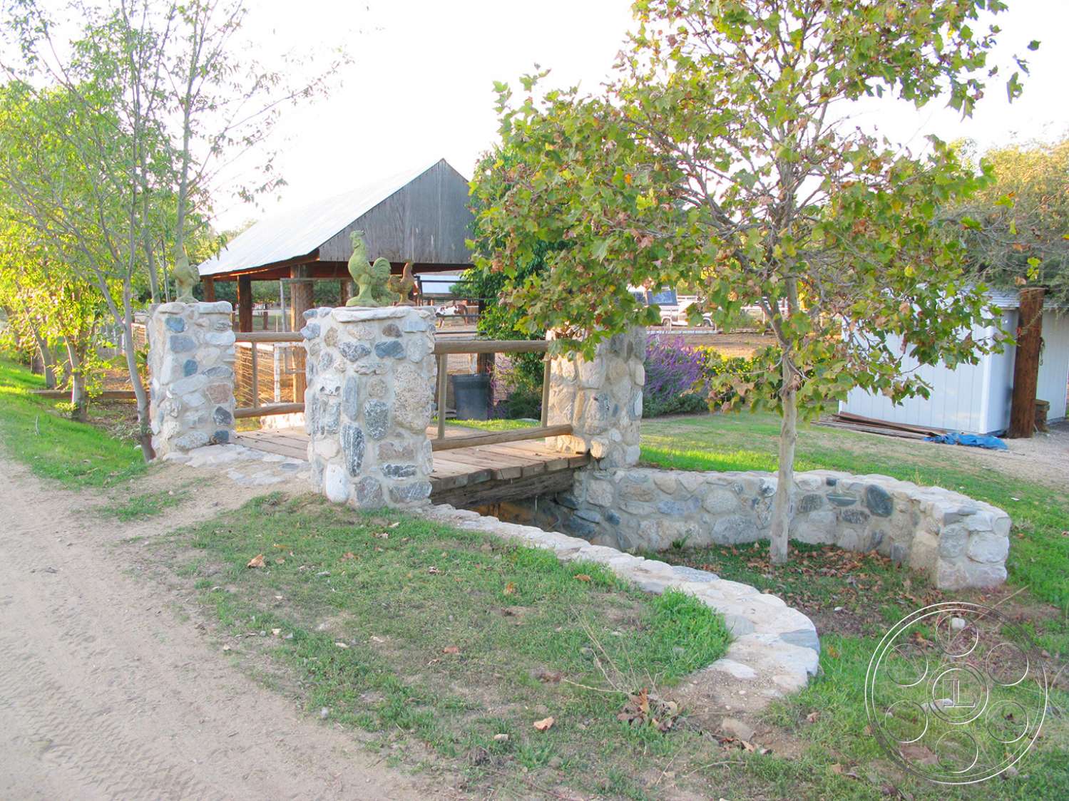 Ranch 6 - outdoors, flagstone, tree, garden, arbour, yard, slate, tree trunk